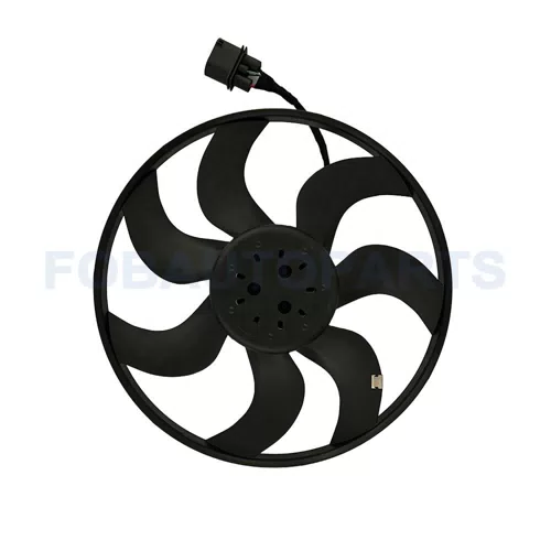 A-Premium Engine Radiator Cooling Fan Assembly Compatible for Audi A1 A3 VW POLO Skoda Seat 6R0959455 6R0121207Q